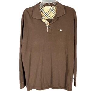 Burberry London Long Sleeve Polo